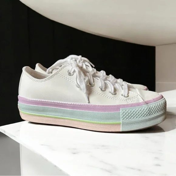 Converse Shoes Converse Ctas Chuck Taylor Ox Platform Shoes